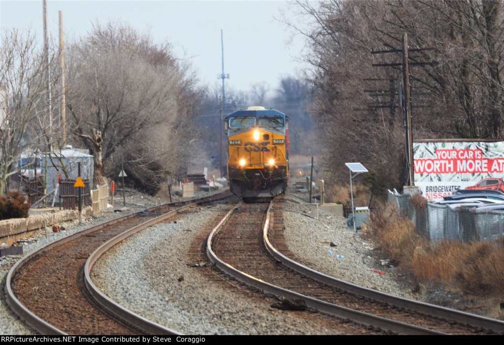 CSX 707 Head on Shot